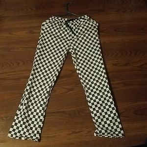 Checkered pants size M (runs small)